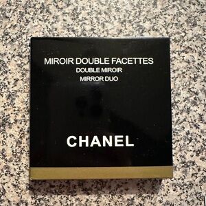CHANEL Miroir Double Facettes in Black and Gold